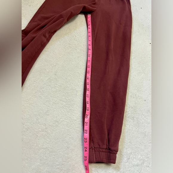 Glyder Maroon Vintage Oversized Jogger Sweatpants - XS - Picture 5 of 11